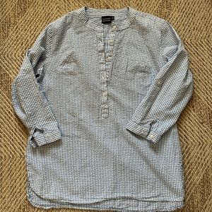 Madison Matthews Searsucker Popover